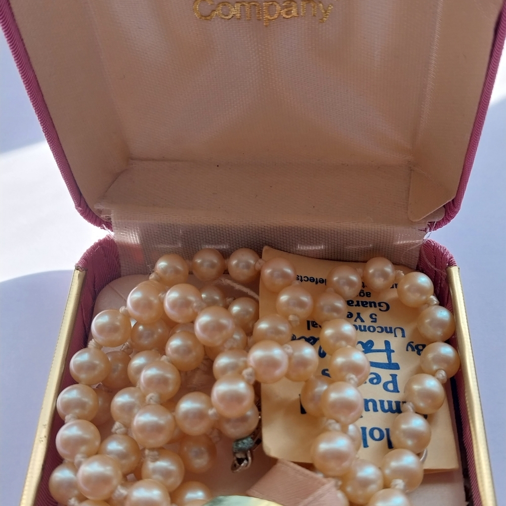 Vintage Simulated Pearl's